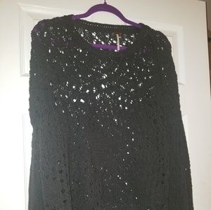 Free People Crochet Sweater